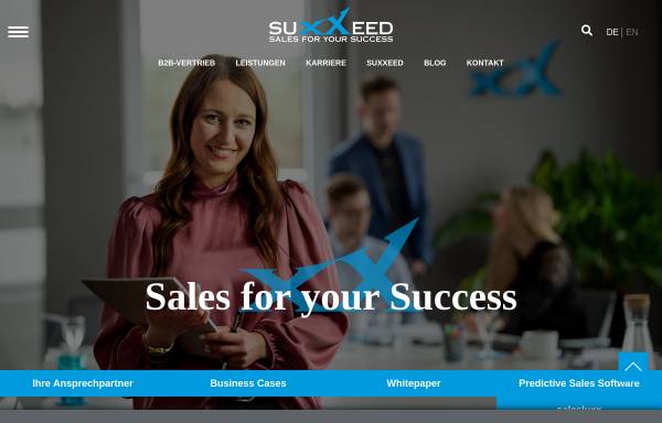 Vorschau von www.suxxeed.de, Vertriebszeitung.de - Suxxeed Sales for your Success GmbH