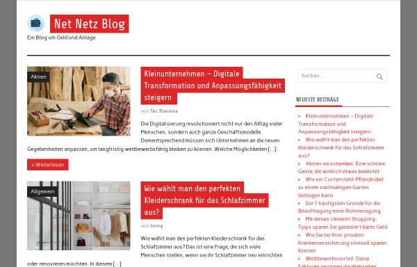 Vorschau von net-netz-blog.de, Net Netz Blog