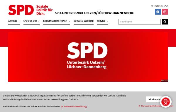Vorschau von spd-uelzen.de, SPD Kreisverband Uelzen