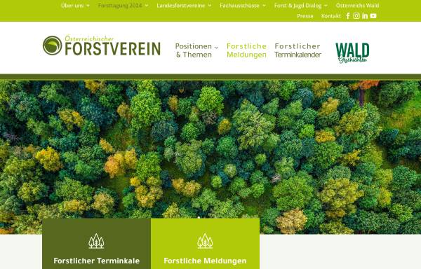 Vorschau von www.forstverein.at, Österreichischer Forstverein