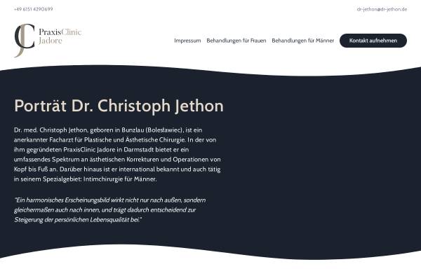 Vorschau von dr-jethon.de, Jethon, Dr. med. Christoph