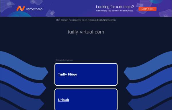 Vorschau von www.tuifly-virtual.com, TUIfly