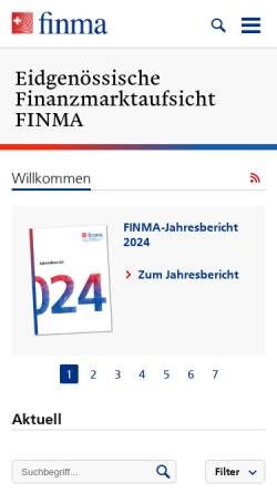 Eidgenössische Finanzmarktaufsicht FINMA