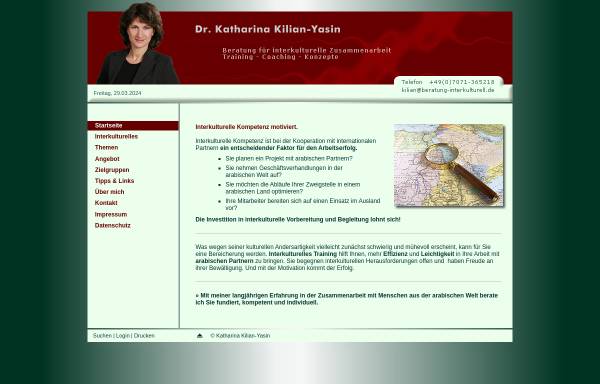 Dr. Katharina Kilian-Yasin