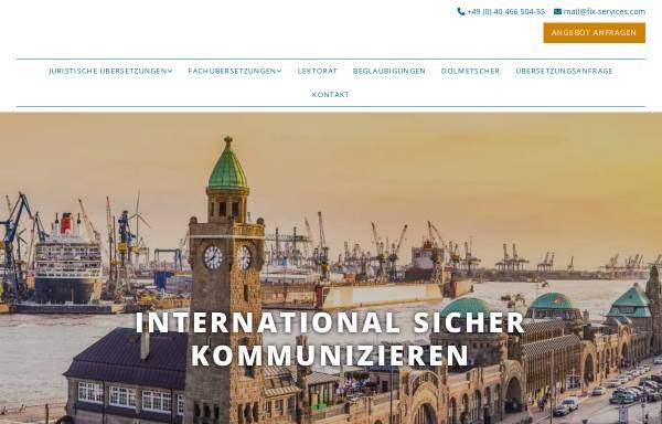 Vorschau von www.fix-interkulturell.de, Fix International Services GmbH & Co.KG
