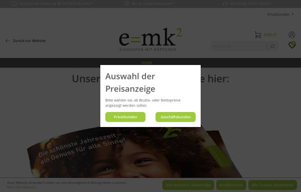Vorschau von shop.emk-online.de, EmK - Vertriebs GmbH