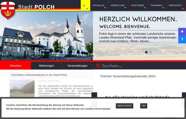 Vorschau von polch.de, Stadt Polch
