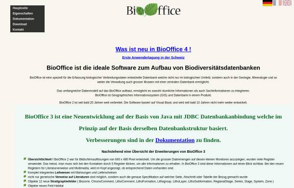 Professionelles Biodiversitätsdaten-Management mit BioOffice