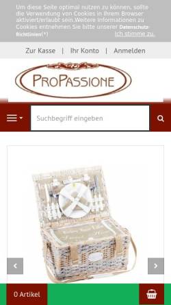 ProPassione GmbH - Accessoires zum Wohnen und Wohlfühlen