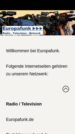 Vorschau der mobilen Webseite www.o-ton-service.de, O-Töne und Beiträge für den Rundfunk