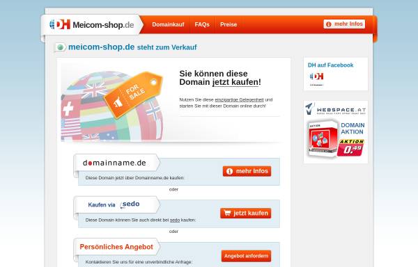 Vorschau von www.meicom-shop.de, MeiCom-Shop Computerdiscounter