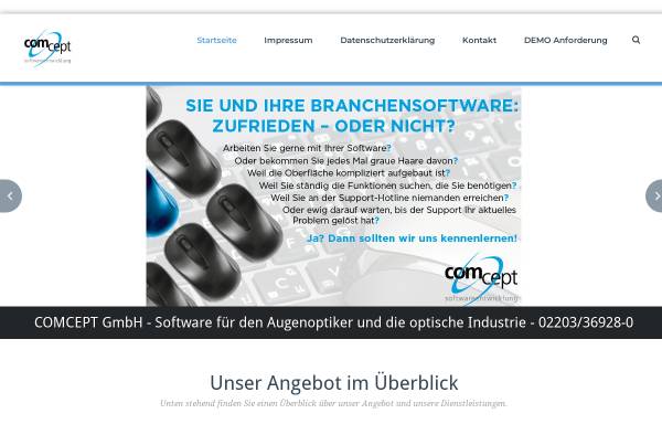 Vorschau von www.comcept-koeln.de, Comcept GmbH