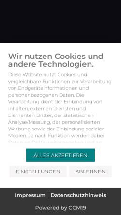 Vorschau der mobilen Webseite www.datenschutz-bergisch-land.de, Die gesetzliche Verpflichtung zur Bestellung eines Datenschutzbeauftragen