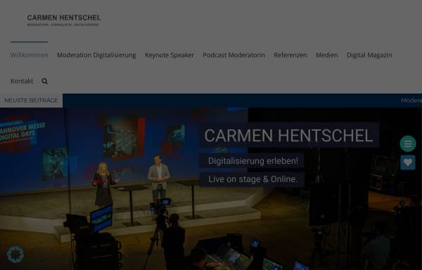 Vorschau von www.carmen-hentschel.de, Carmen Hentschel