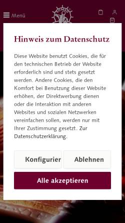 Vorschau der mobilen Webseite www.somso.de, Somso - Organische Funktionsmodelle für Forschung und Lehre