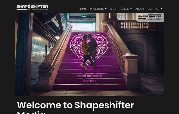 Vorschau von www.shapeshiftermedia.com, Aussenwerbung mit Shapeshifter Media