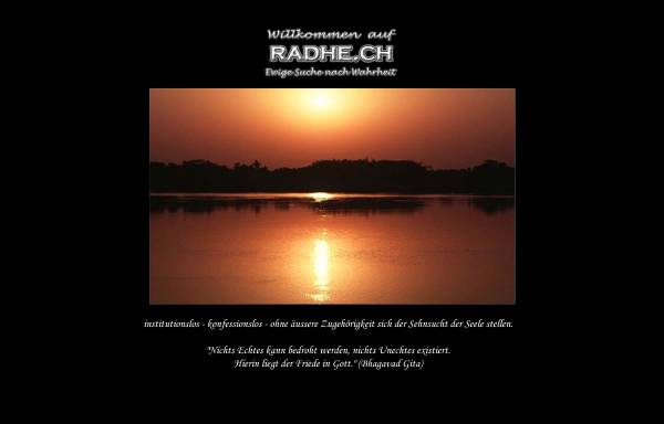 Vorschau von www.radhe.ch, www.radhe.ch