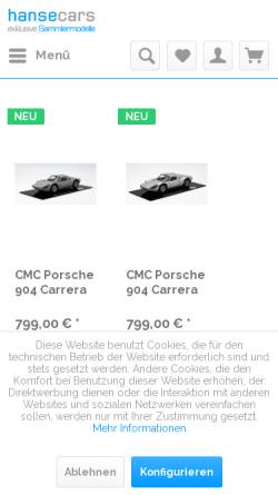 hansecars - der EXOTO Spezialist in Deutschland