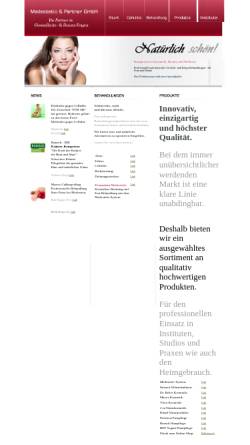 Vorschau der mobilen Webseite www.medestetic.ch, Medestetic - Natürlich Gesund, Fit, Schön und Schlank