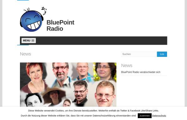 Vorschau von www.bluepoint-radio.de, Bluepoint Radio