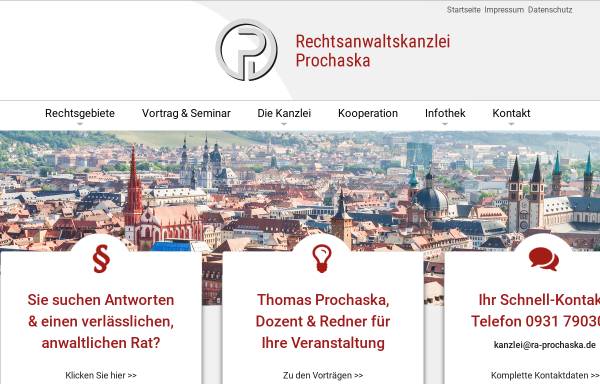 Vorschau von ra-prochaska.de, Rechtsanwalt Prochaska