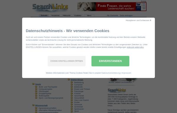 Searchlinks.de - Webverzeichnis und Surftipps