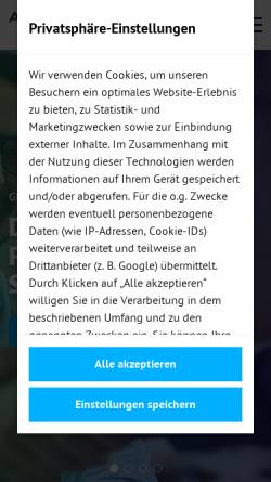 Vorschau der mobilen Webseite www.markt1.de, Gebrüder Dietz und Partner Software GmbH