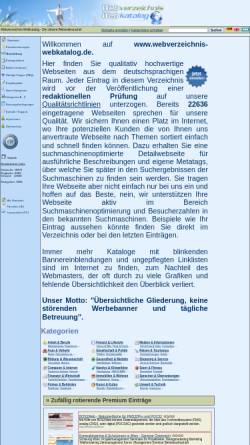Vorschau der mobilen Webseite www.webverzeichnis-webkatalog.de, webverzeichnis-webkatalog.de