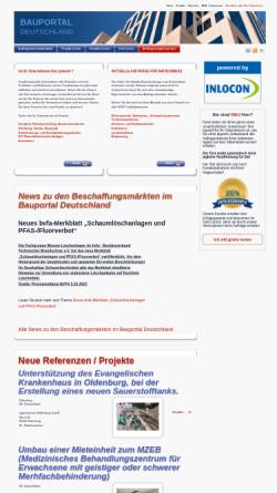 Vorschau der mobilen Webseite www.bauportal-deutschland.de, Bauplaner, Bauträger und Fertighausanbieter