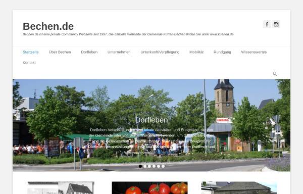 Vorschau von www.bechen.de, bechen.de - Kürten-Bechen