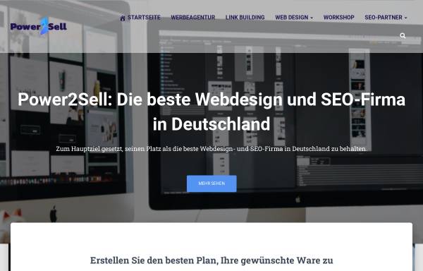 Vorschau von www.power2sell.de, Qualitätskontrolle im Webdesign