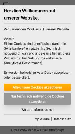 Vorschau der mobilen Webseite www.doubleslash.de, doubleslash.de - Individuelle Softwarelösungen für Unternehmen