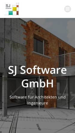 Vorschau der mobilen Webseite www.sj-software.de, SJ Software GmbH