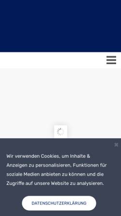 Vorschau der mobilen Webseite unkelbach-treuhand.de, Unkelbach Treuhand GmbH