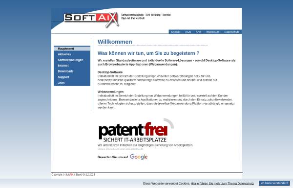 Vorschau von www.softaix.de, SoftAiX