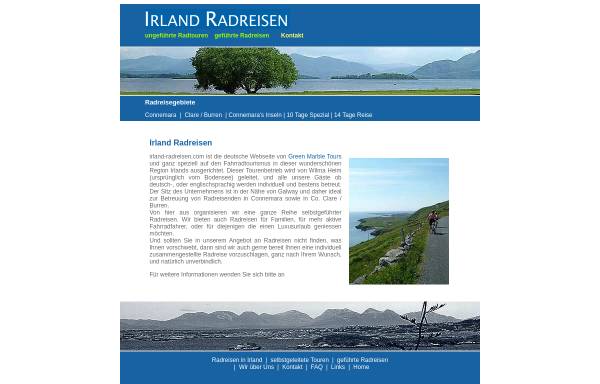Vorschau von www.irland-radreisen.com, Irland Radreisen