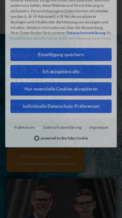 Vorschau der mobilen Webseite www.beachdesign.de, Beachdesign - Agentur für Kommuniktaion und Werbung