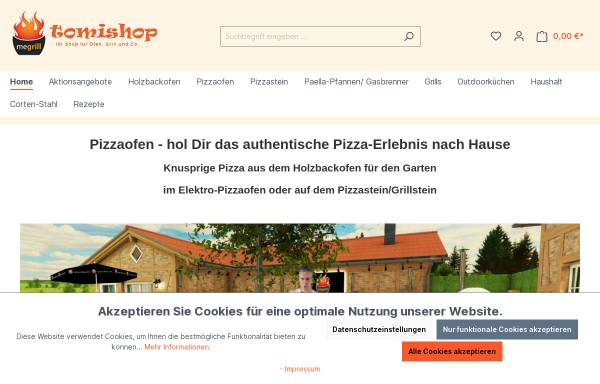 Vorschau von www.tomishop.de, tomishop.de – Haushaltsgeräte