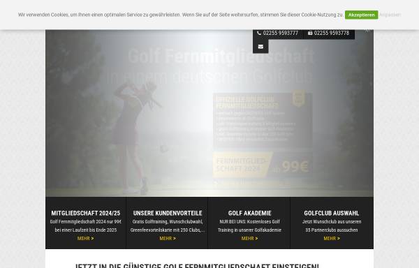 Vorschau von www.golf-web-marketing.de, golf-web-marketing.de