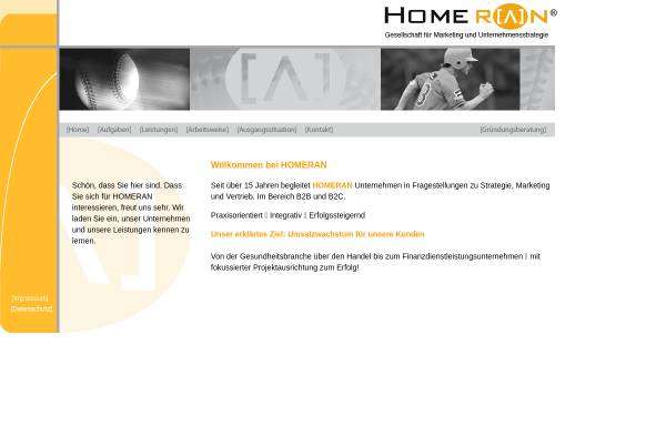 Vorschau von www.homeran.de, HOMERAN