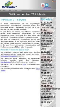 Vorschau der mobilen Webseite www.tapimaster.de, Tino Kasubke