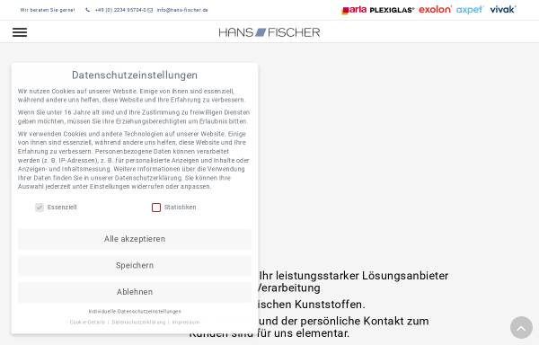 Vorschau von www.hans-fischer.de, Namensschilder und Plakatständer