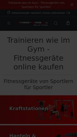 Vorschau der mobilen Webseite www.power-extreme.de, Power Extreme - Fitness for People 