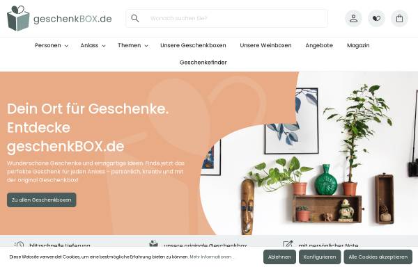 Vorschau von www.geschenkbox.de, geschenkbox.de
