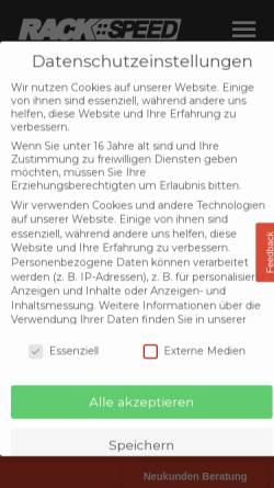 Vorschau der mobilen Webseite www.catbyte.de, c@tbyte Internetservices