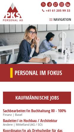 Vorschau der mobilen Webseite www.jobs-in-switzerland.com, jobs-in-switzerland.com