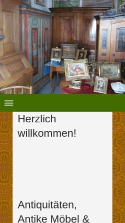 Vorschau der mobilen Webseite www.antik-walz.de, Antik Walz