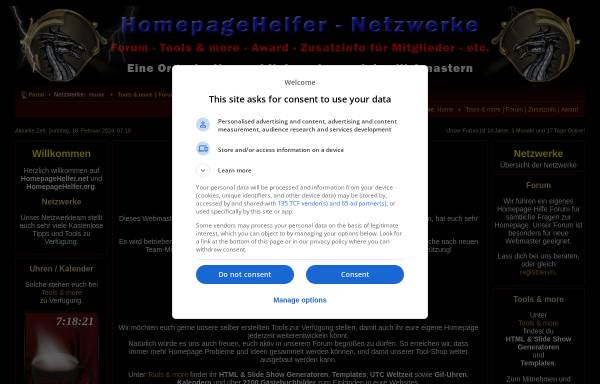 Homepagehelfer.de - Hilfe für Deine Homepage