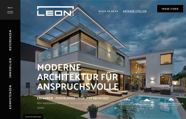 Vorschau von www.leon-bau.at, Leon-BAU GmbH