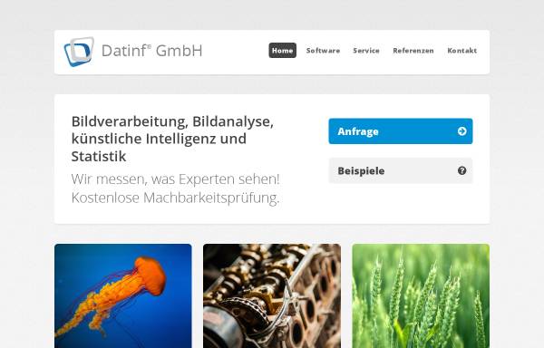 Vorschau von datinf.de, DatInf GmbH